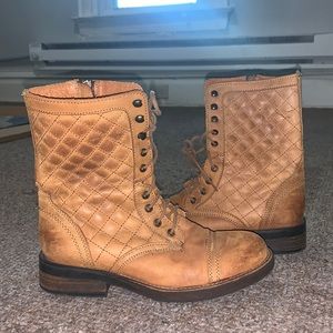Steve Madden combat boots